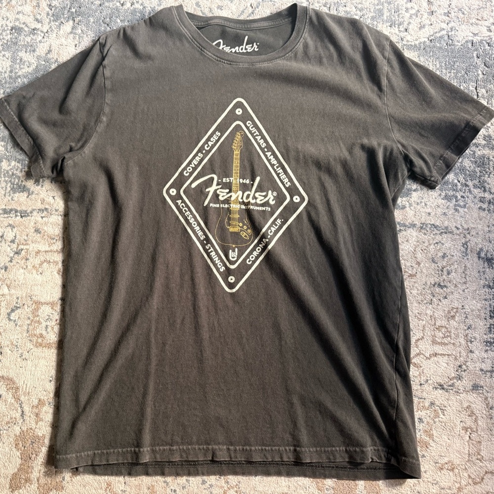 Fender Black Diamond Shirt - Large